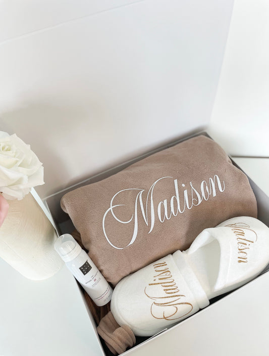 COFFRET PEIGNOIR BAIN BEIGE